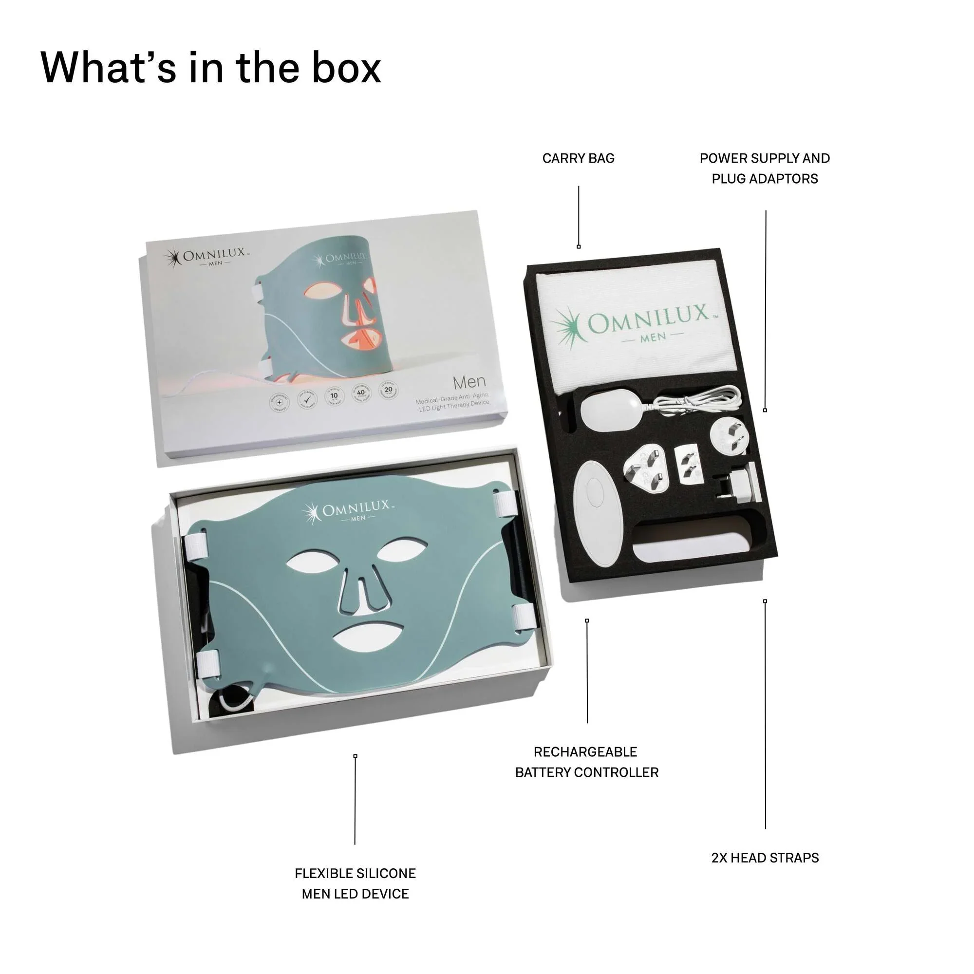 OmniLux Men LED Mask - Image 5